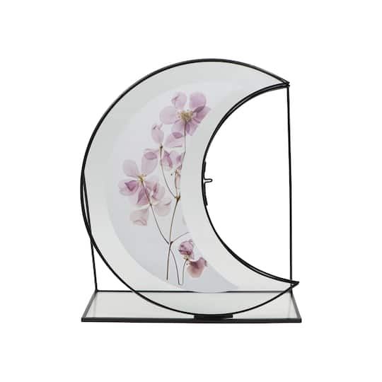 9.5" Glass Moon Frame with Stand by Ashland®